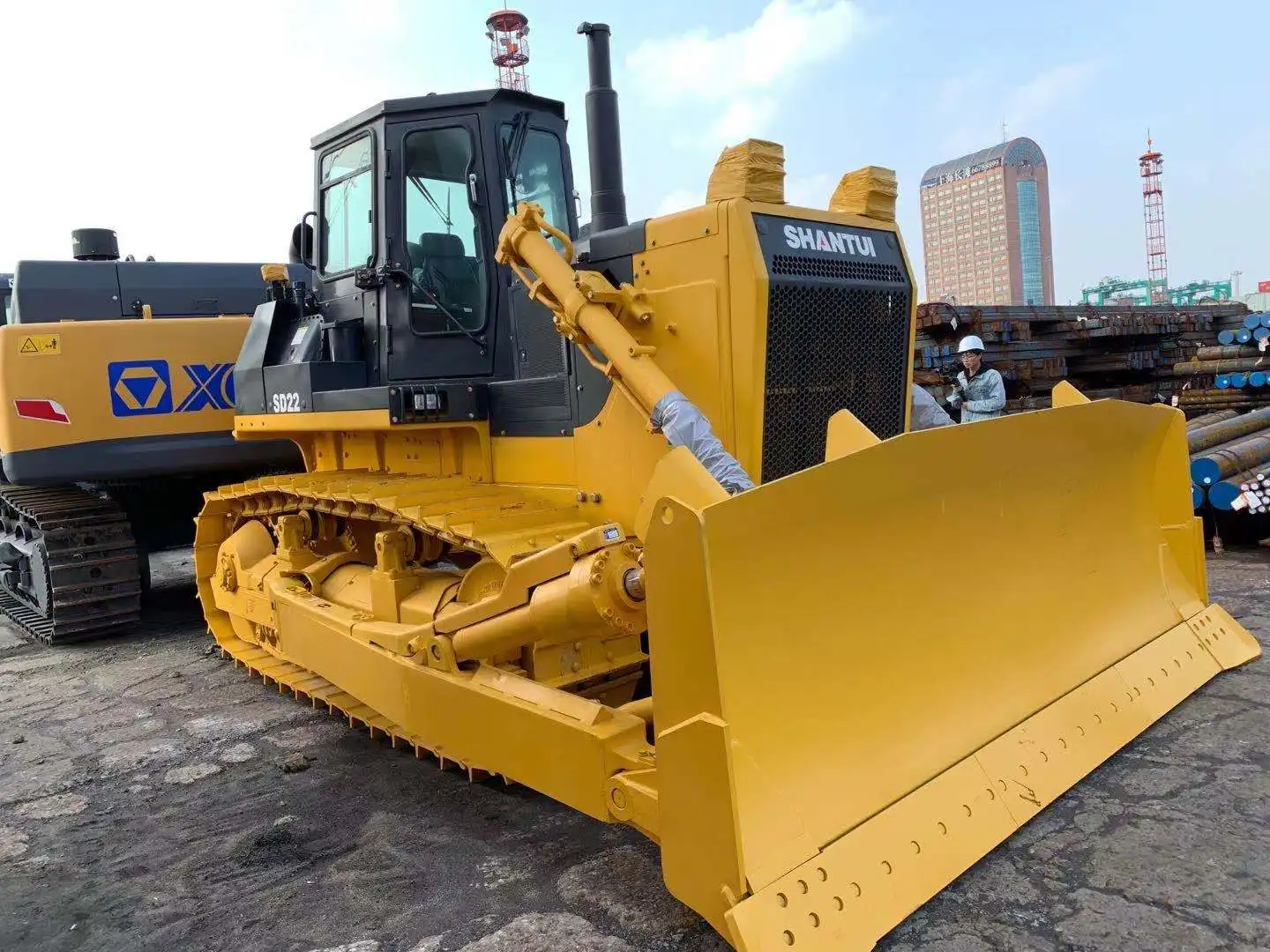 Oriemac новый гусеничный дистанционное управление бульдозер SD52-5 520HP металлический цена