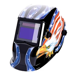 High Performance PP Material Solar Auto Darkening Welding Tools Helmets for Arc Welder  EH041H