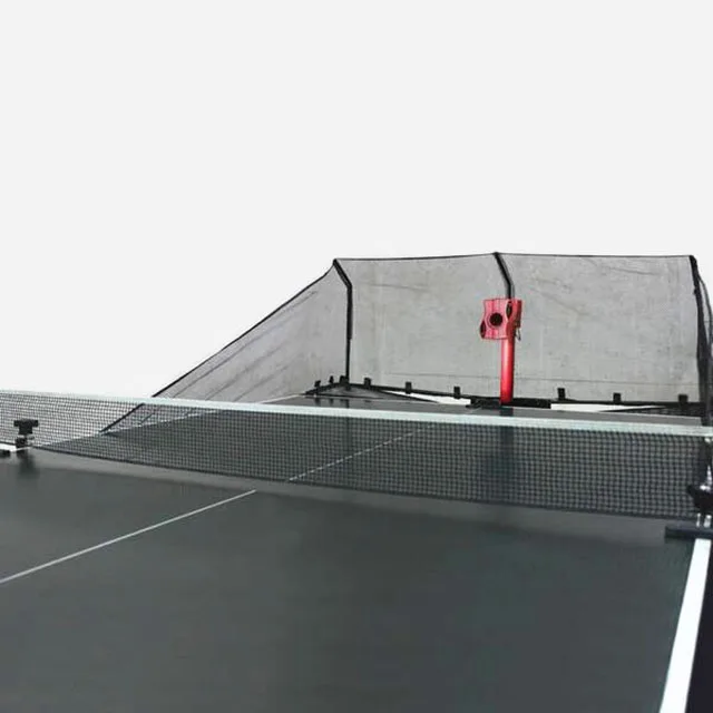 Micro-computer Smart Table Tennis ball machine with free remote control robot tabletennis machine