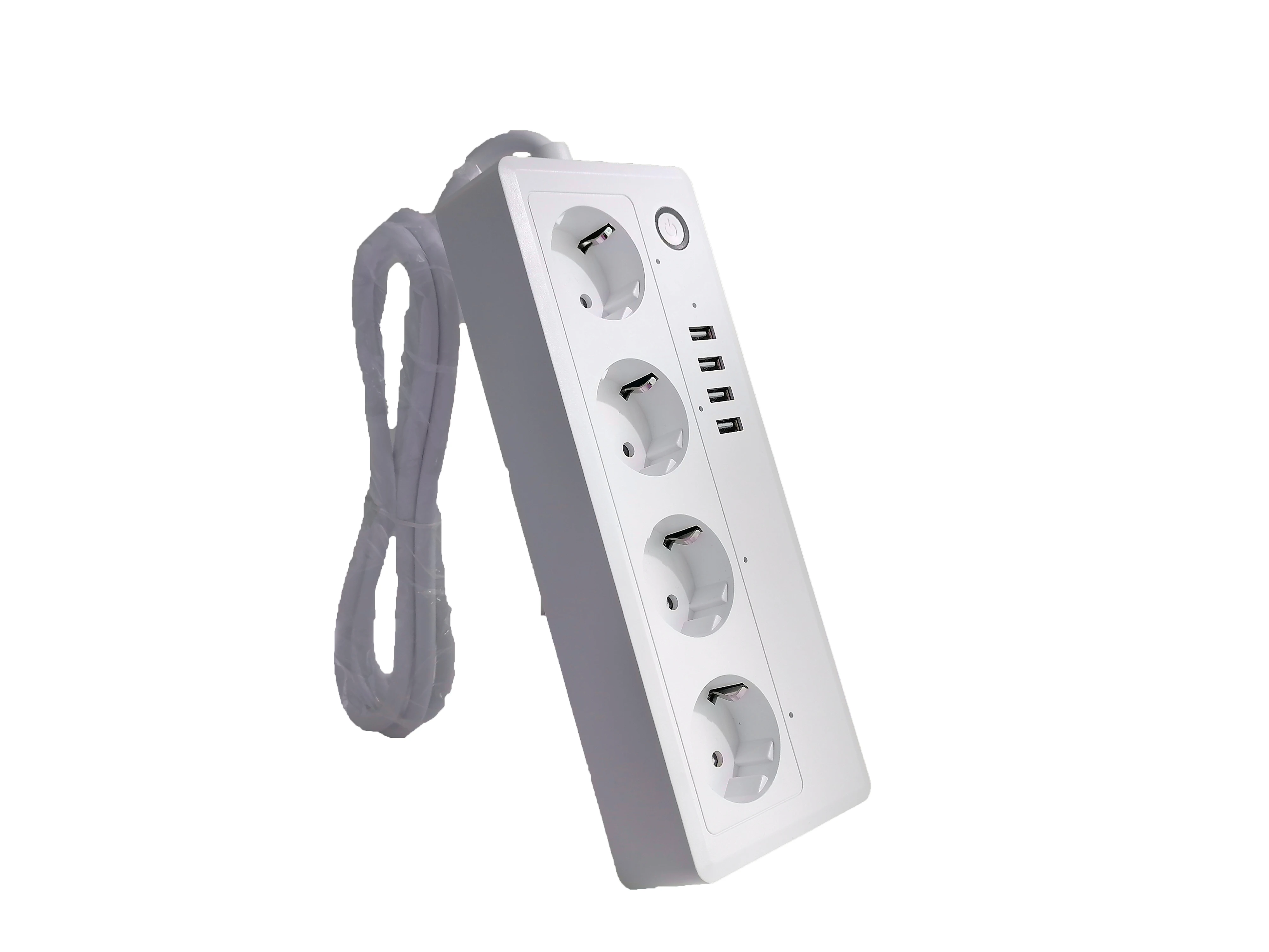 Surge protector 4 Outlets&4 USB Ports Alexa Google Home IFTTT Wifi Smart Power Strip