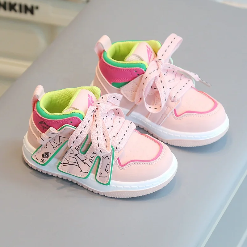 Factory Price Formal Kids Shoes Sport Autumn Spring Joggers Light Mixed Boys And Girls Kid Stock Children Shoes