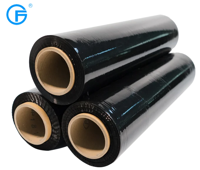 Excellent LLDPE Tear Resistance Oxygen Cut Silage Harvester Plastic Wrap Cost Effective film