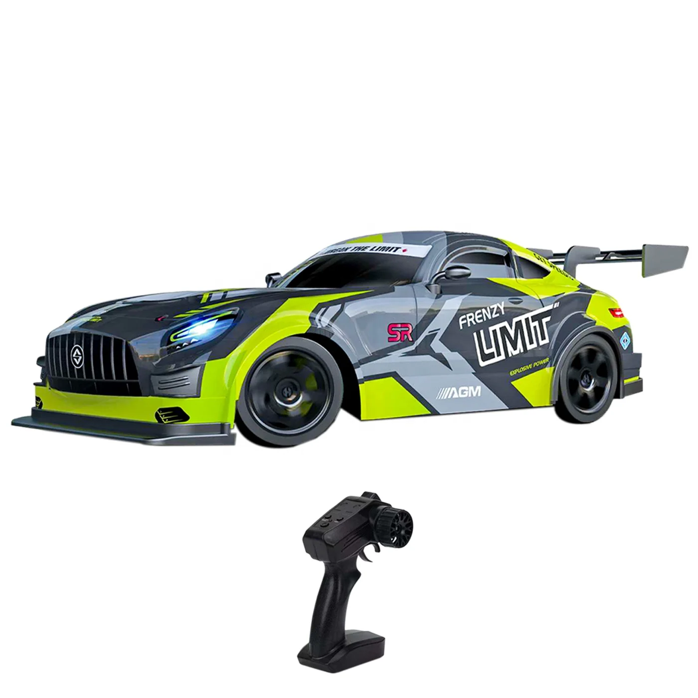 KUNYANG 4WD high speed children play four light rc drift car remote control 2.4G drift rc car 1:16 rc drift toy car