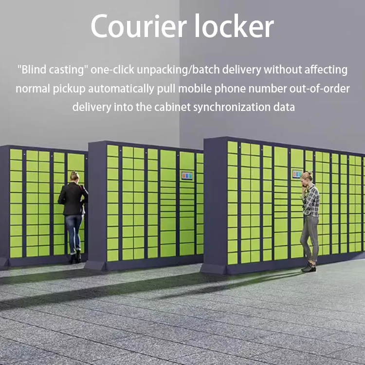 Smart Parcel Delivery Locker smart System Key-Lock with Assembled Door Lockers