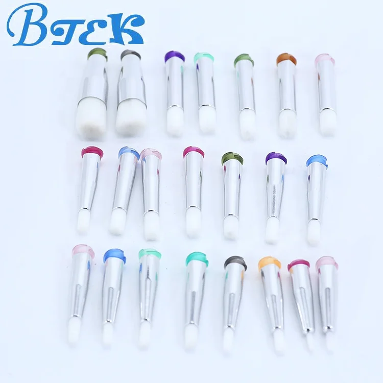 Wholesale soft hair luer locl needle brush brush tip needle