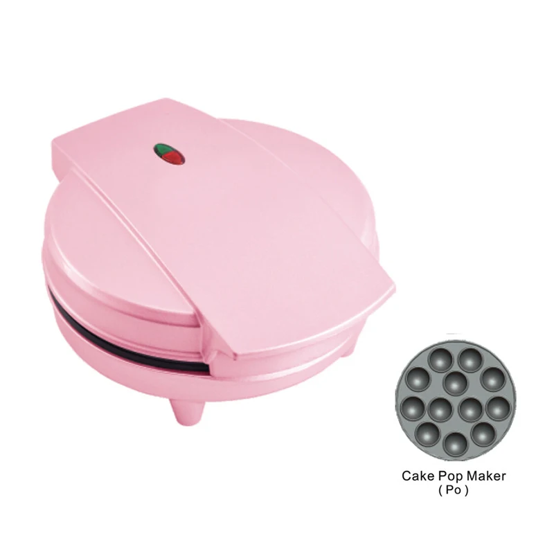 Household Electric Waffle Cupcake Donut and Cake Pop Maker Machine 12pcs Mini with Automatic Temperature Control
