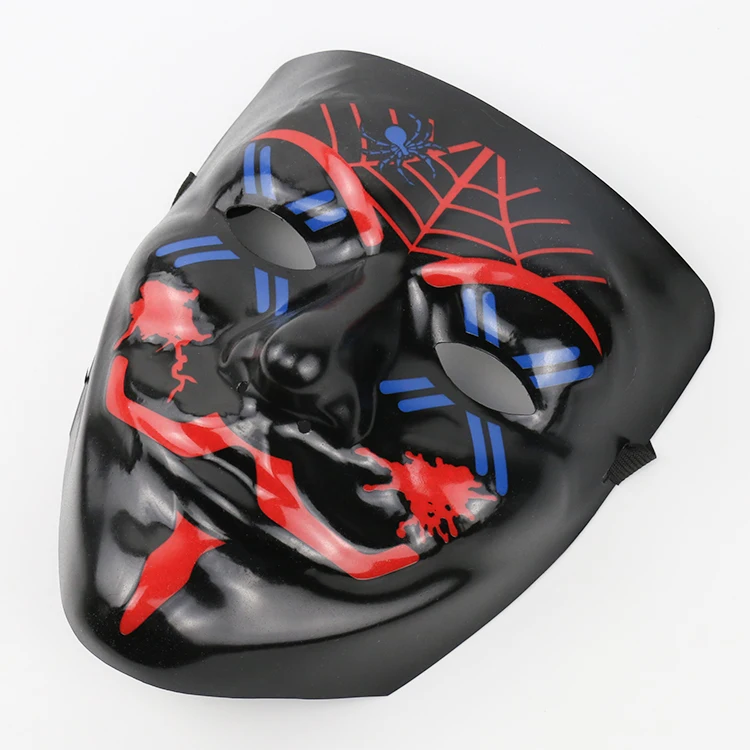 
2021 Amazon Hot Sale Halloween EL Wire Mask LED Rave Party Mask for Cosplay And Halloween 