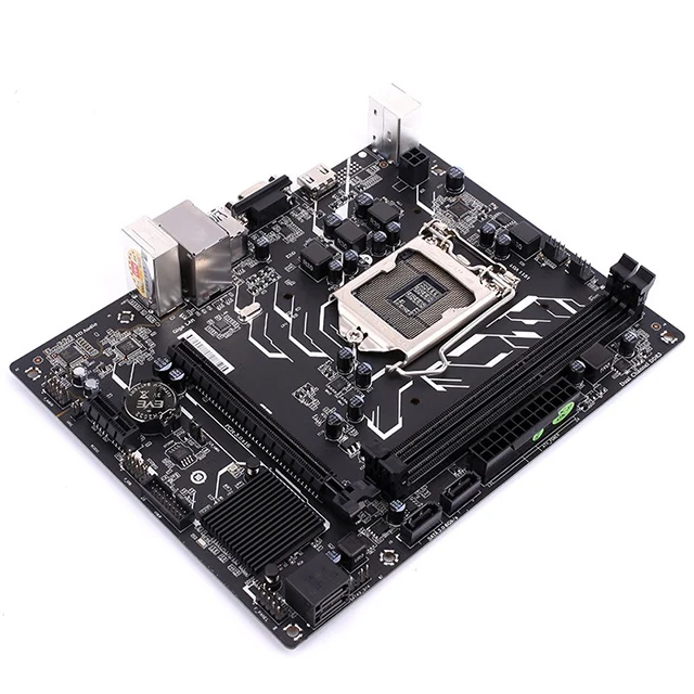 H310M-E D3 V20 motherboard DDR3 supports 6-9 generation CPU