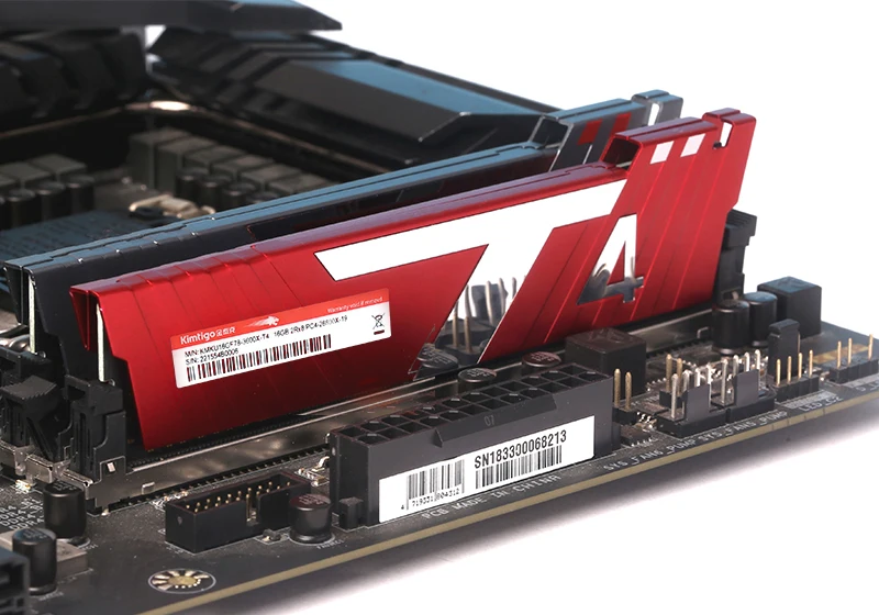 Kimtigo глобальной начиная DDR5 оперативная память 4800 МГц 16GB Оперативная Ram длинные dimm красного
