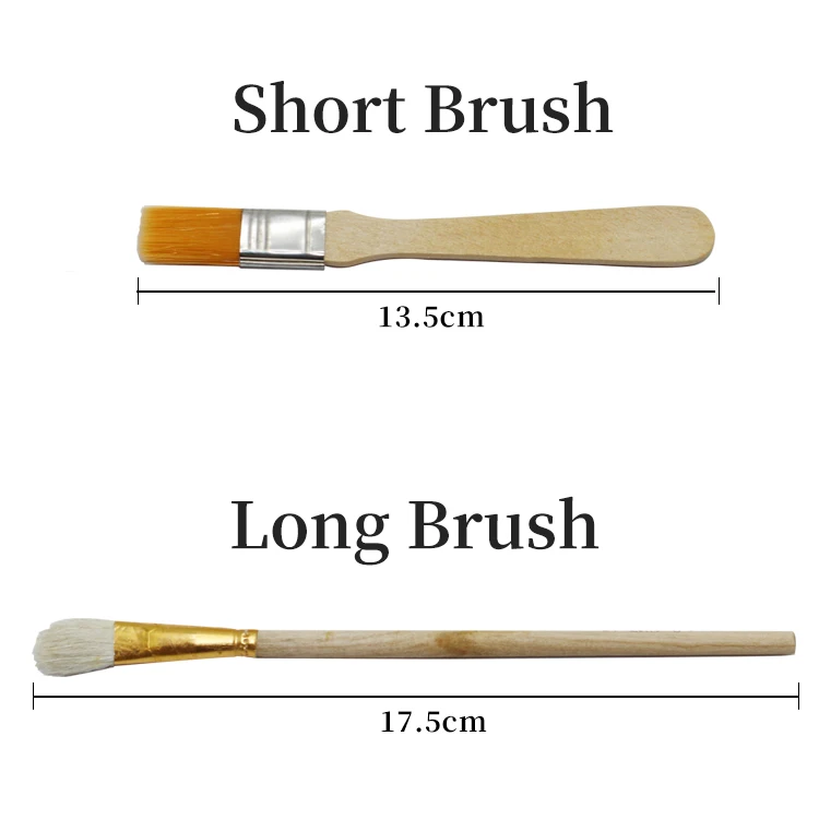 DIY gilding gold leaf experience set gold foil sheet glue gilding tools for metal craft and  painting decoration