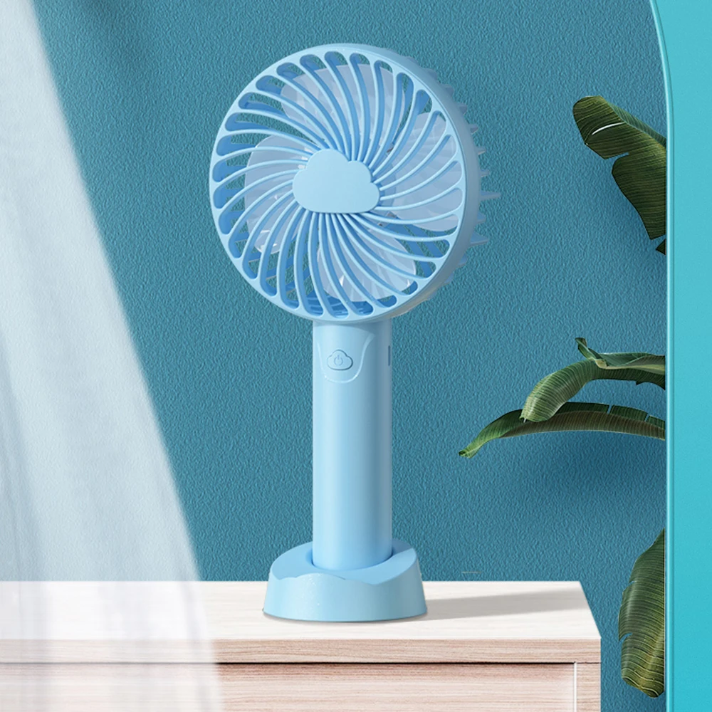 K1 cloud three Wind speed  adjustment 3 hours use time 800 MA Battery charging cooling usb portable electric  rechargeable fun