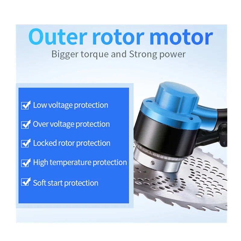 High Quality Battery Grass Brush Cutter Tool Review