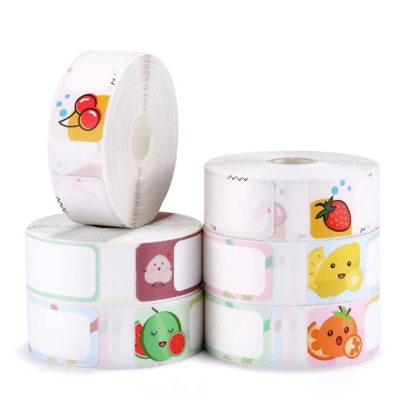 2021 New Artrival High Quality Thermal Label for Mini Printer D11 Thermal Printer Lable Watproof Tea Proof Adhesive Stiker