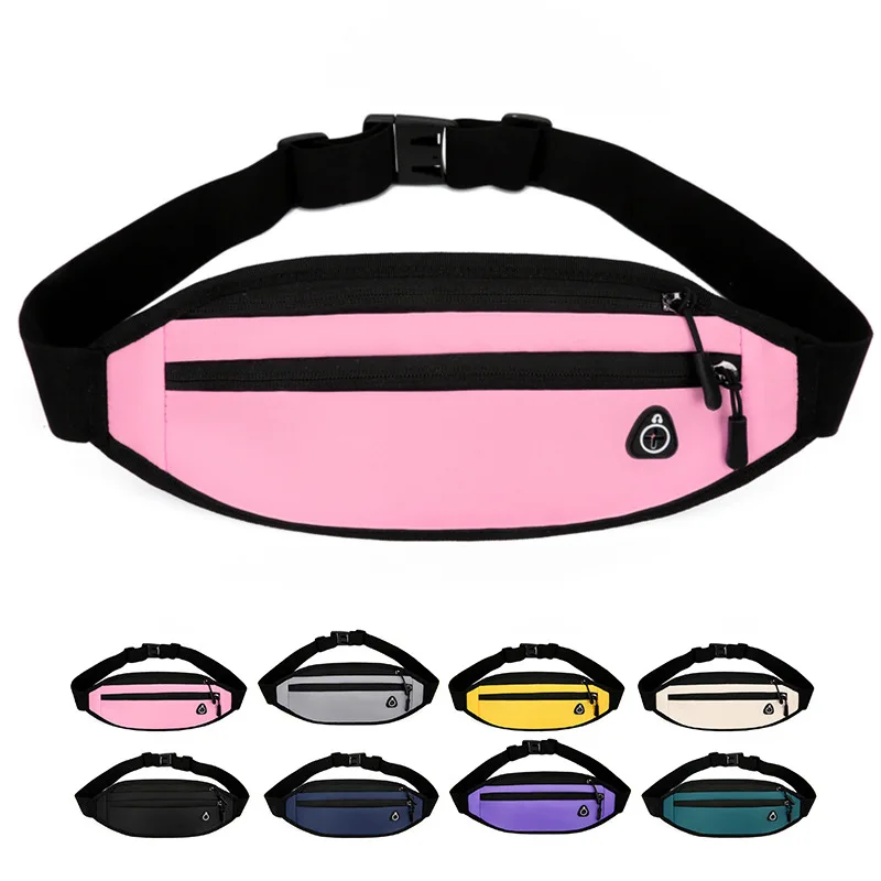 Wholesale Outdoor Running Marathon Cycling Waterproof Waist Pack Adjustable Belt with Headphone Jack Travel Shoulder Belt Bag