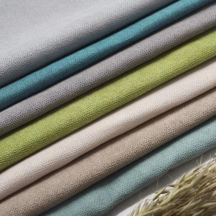 Wholesale polyester stock lot sofa fabric material prices chenille fabric for sofa upholstery fabric