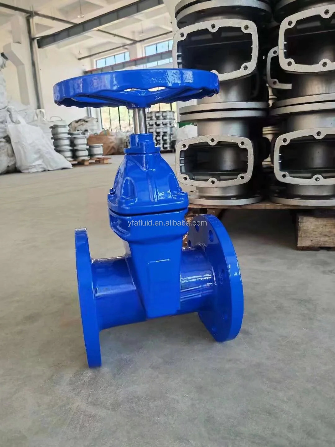 YFA Cast steel WCB Rising Stem Hard Sealing Wedge Flange Type Manual High Temperature Resistant Gate Valve