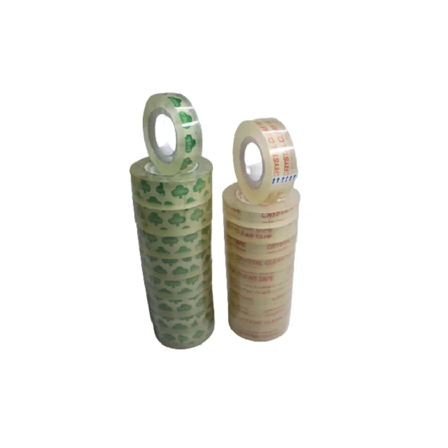2021 new customizable super transparent stationery tape convenient office tape business school student stationery tape