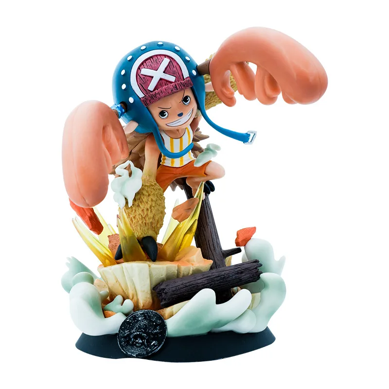 ML 23cm anime one chopper piece action figure pvc 3d Reindeer Devil Fruit Fighting Figurine collection model toys figures