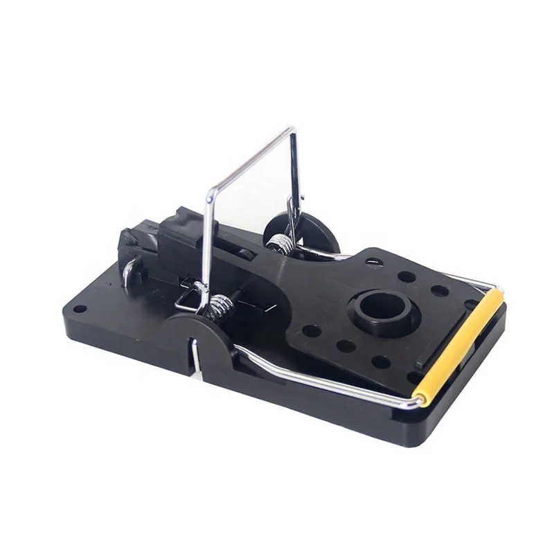 Haierc Black Hamsters Plastic Mouse Trap Rat Traps Mouse Snap Trap HC2201