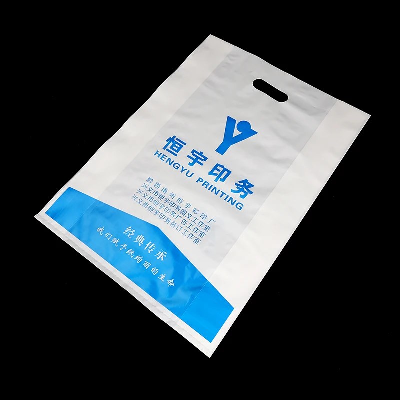 Custom Wholesale customizable design logo degradable plastic shopping bags