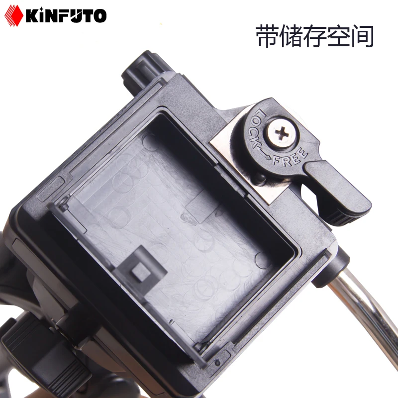 Kinfuto Aluminum Alloy  Tripod Camera Tripod Stand professional video tripod GTV858