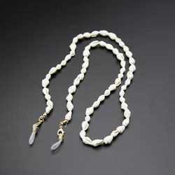 Fashion Womens Reading Glasses Chain Black Shell Sunglasses Holder Neck Strap Rope Ornaments Necklace Accessories