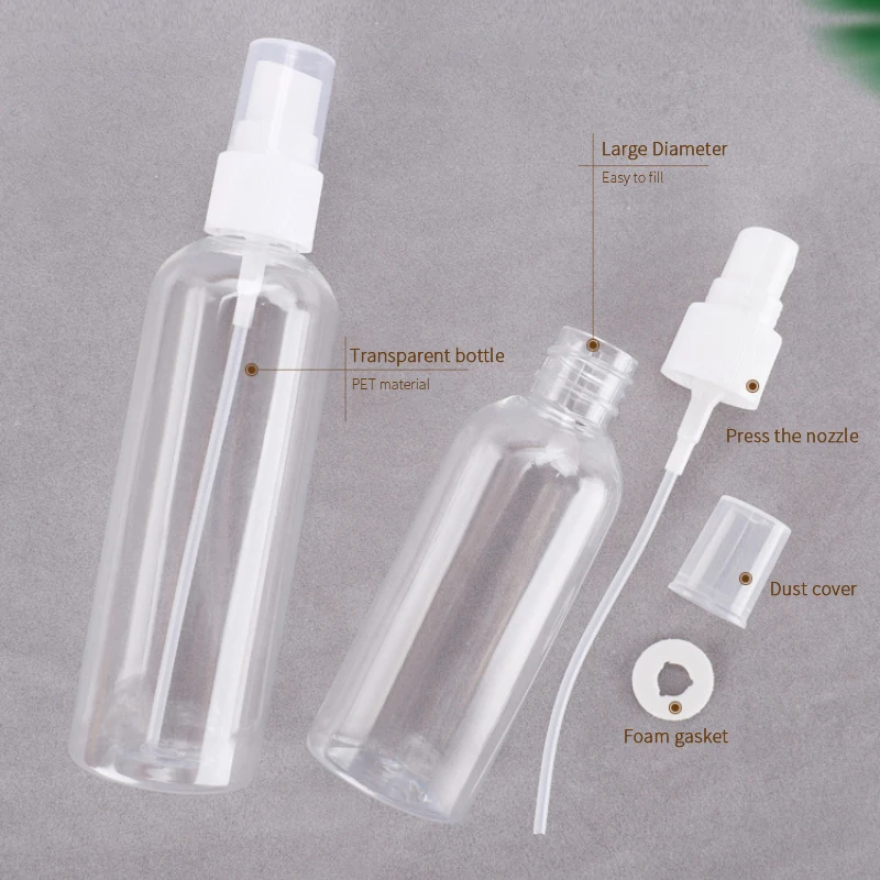 luxury plastic car perfume lotion packaging cosmetic oil cute face nasal pocket card sanitizer amber spray bottle 60ml