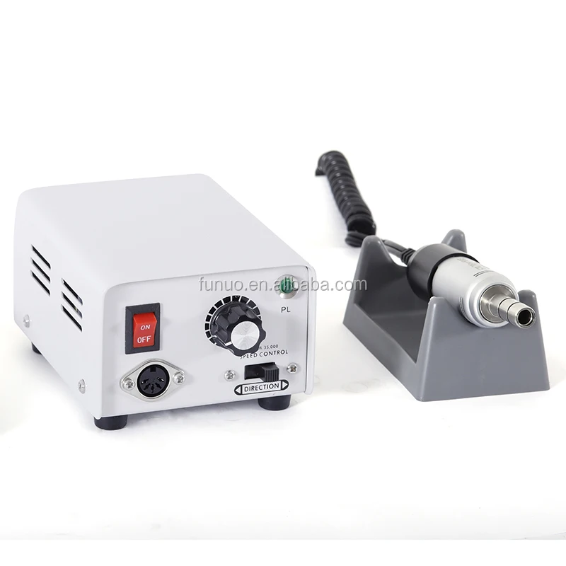 China supplier wholesale price nail drill machine 35000RPM Brush micromotor STRONG 90 with handpiece 108E E-type handpiece