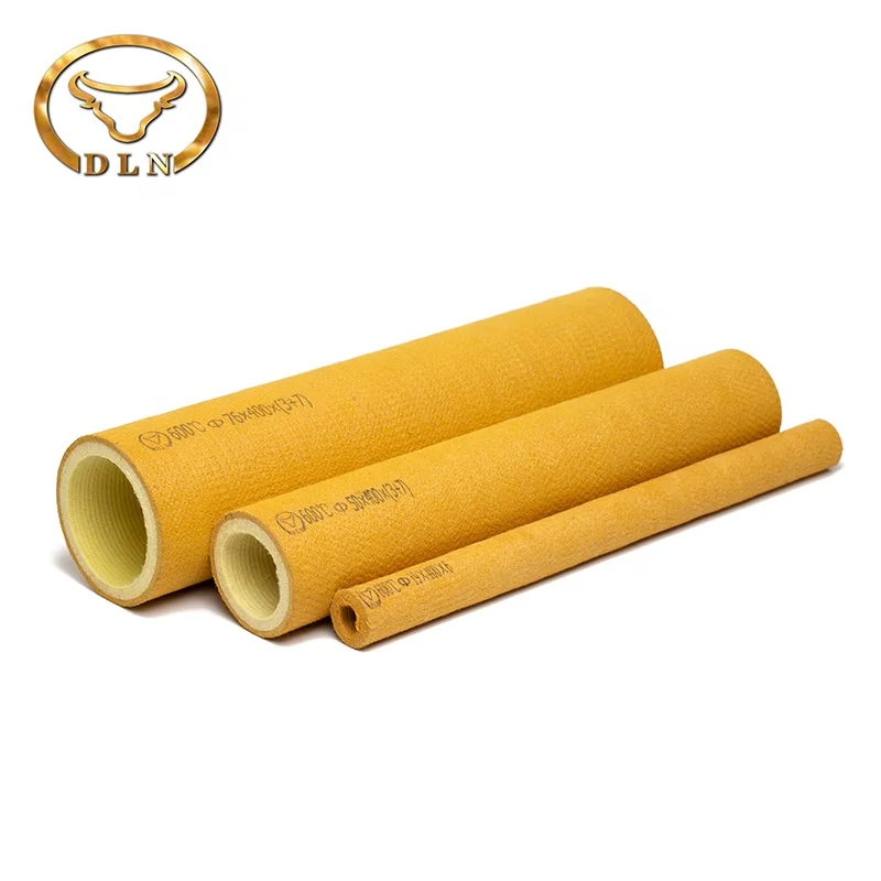 Needle punched PBO roller sleeve felt for aluminum extrusion industry
