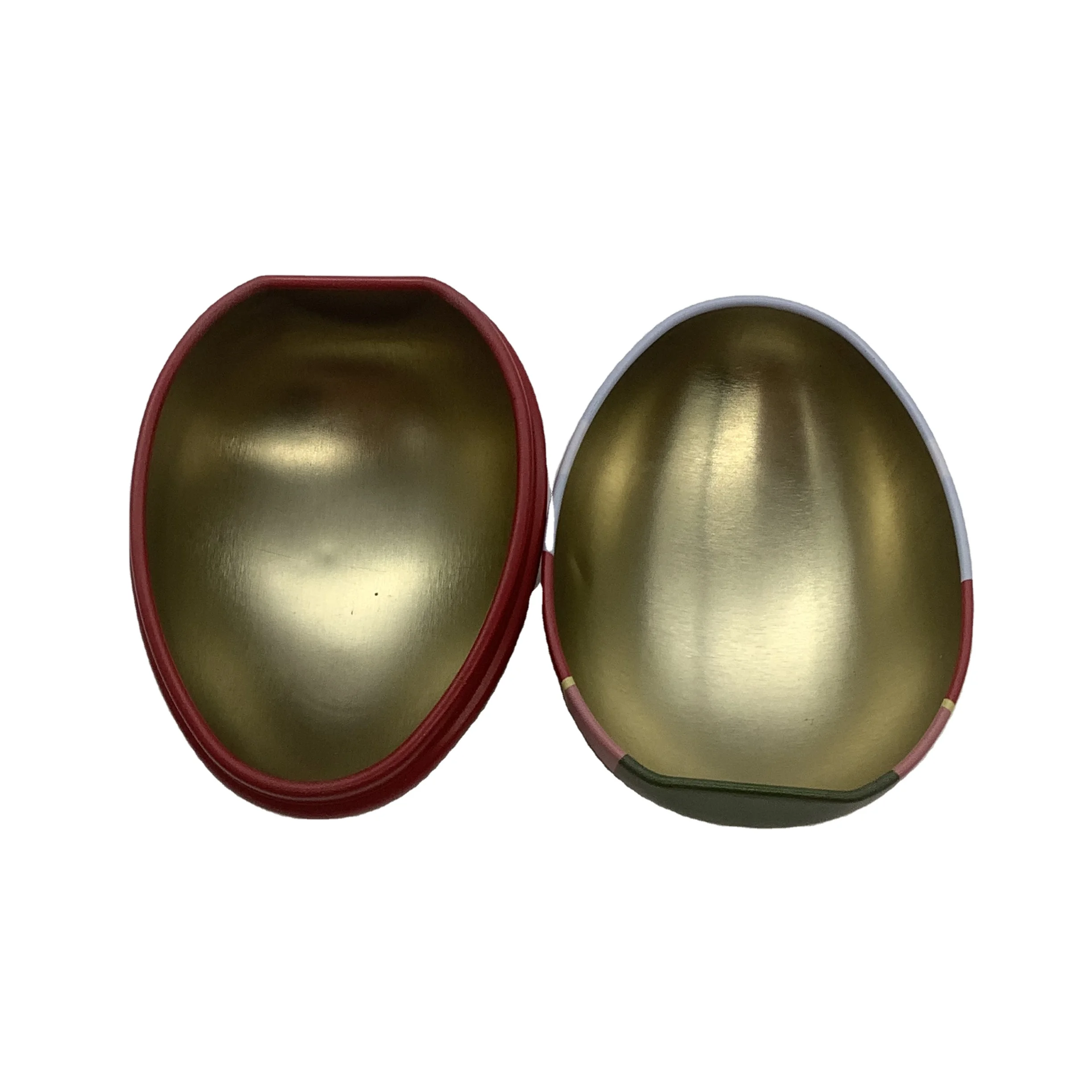 Egg Cartoon Figure Gift Tin Can Empty Tin Cans Sale Packing Metal Box