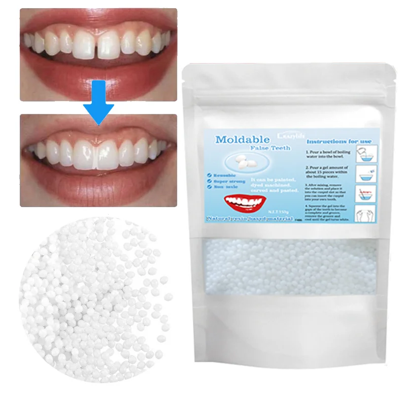 150ml Resin Temporary Dental Filling Material Tooth Repair False Teeth Solid Glue Denture Adhesive Teeth Whitening Tool