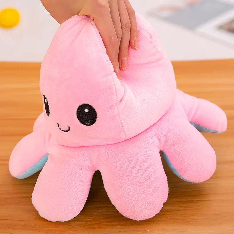 Funny Kids Educational Toy The Original Reversible Octopus Plushie Supersoft Stuffed Animal