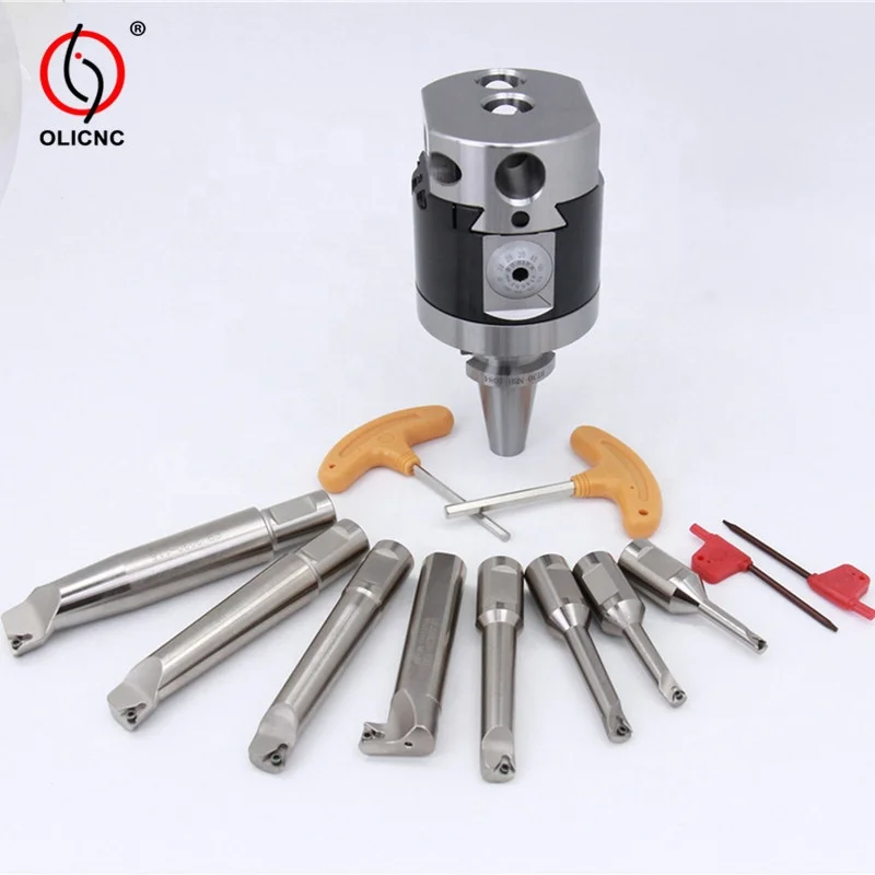  Станки для BT40-NBH2084-8PCS микро-расточной головки устанавливается фрезерного