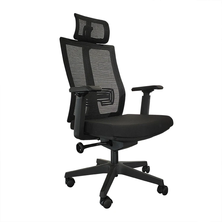 Modern high quality manager or boss mesh executive ergonomic office chair with headrest
