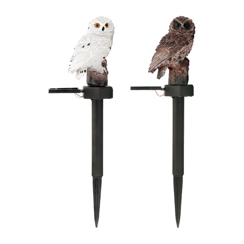 Support ODM/OEM Customize Solar Lights Outdoor Garden Lamp Waterproof Owl Solar Power Light Lamp