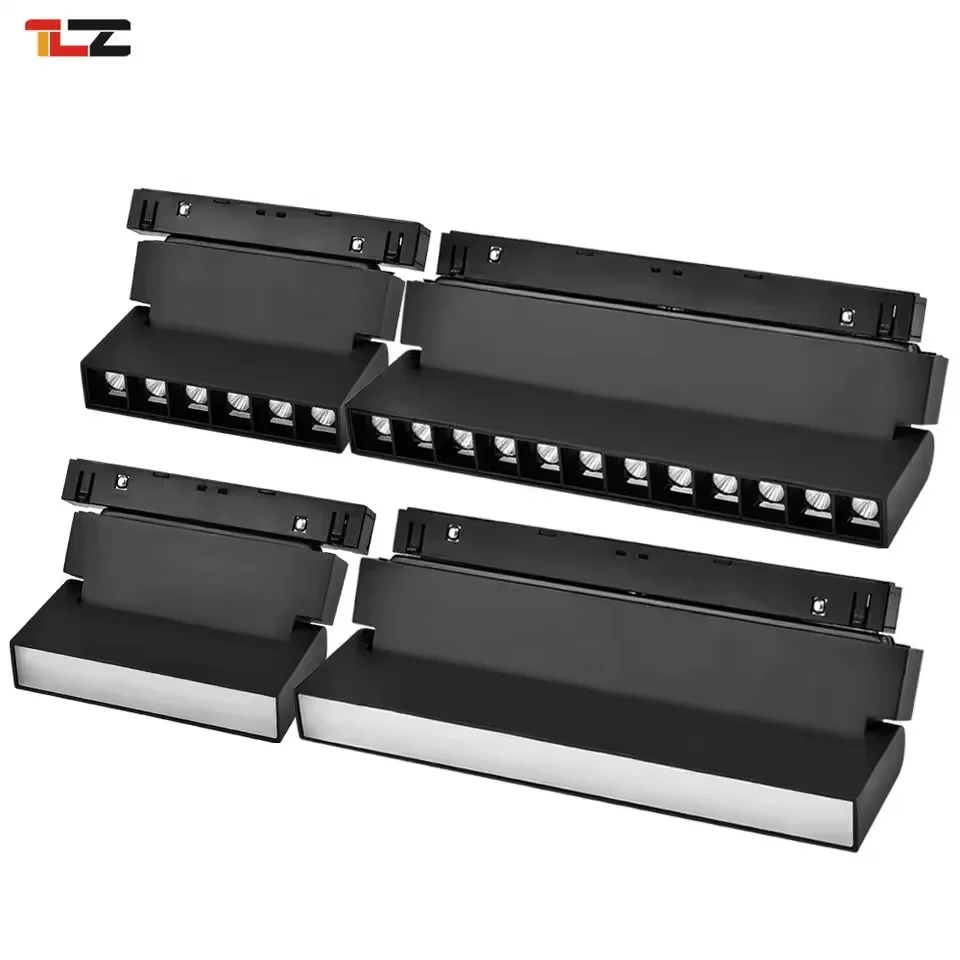 Manufacture Price DC48V For Store Supermarket Office Exhibition Family Work Light LED Magnetic Small Magnetic LED Track Light