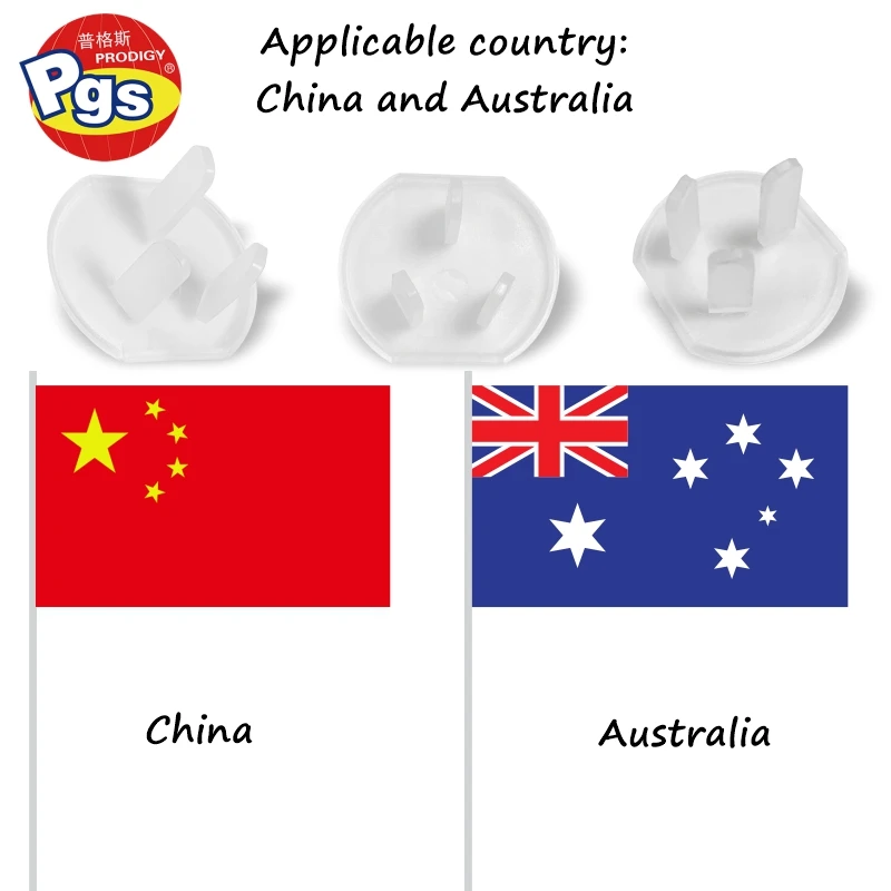 Factory OL002 Outlet 6Pcs Wall Plug Protector Electric Socket Guard Plug Protector Baby Anti Electric Shock Plug Protector
