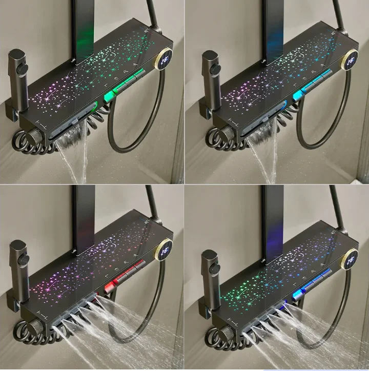 2024 Modern Style Starlight Design New Shower 1201QH Bath & Faucets for Bathroom