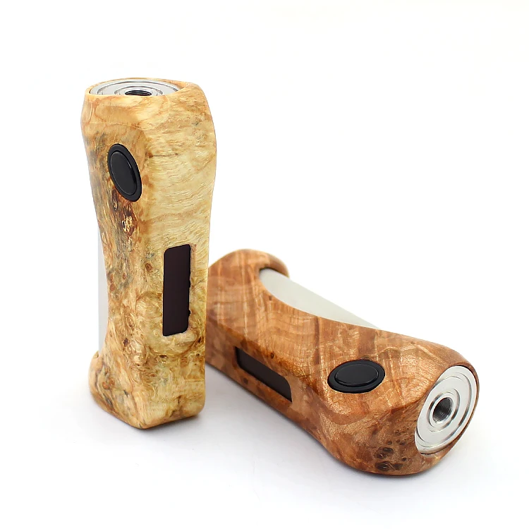  Электронная сигарета из дерева со стабилизацией Ultroner Alieno Box Mod набор микросхем DNA60 деревянного