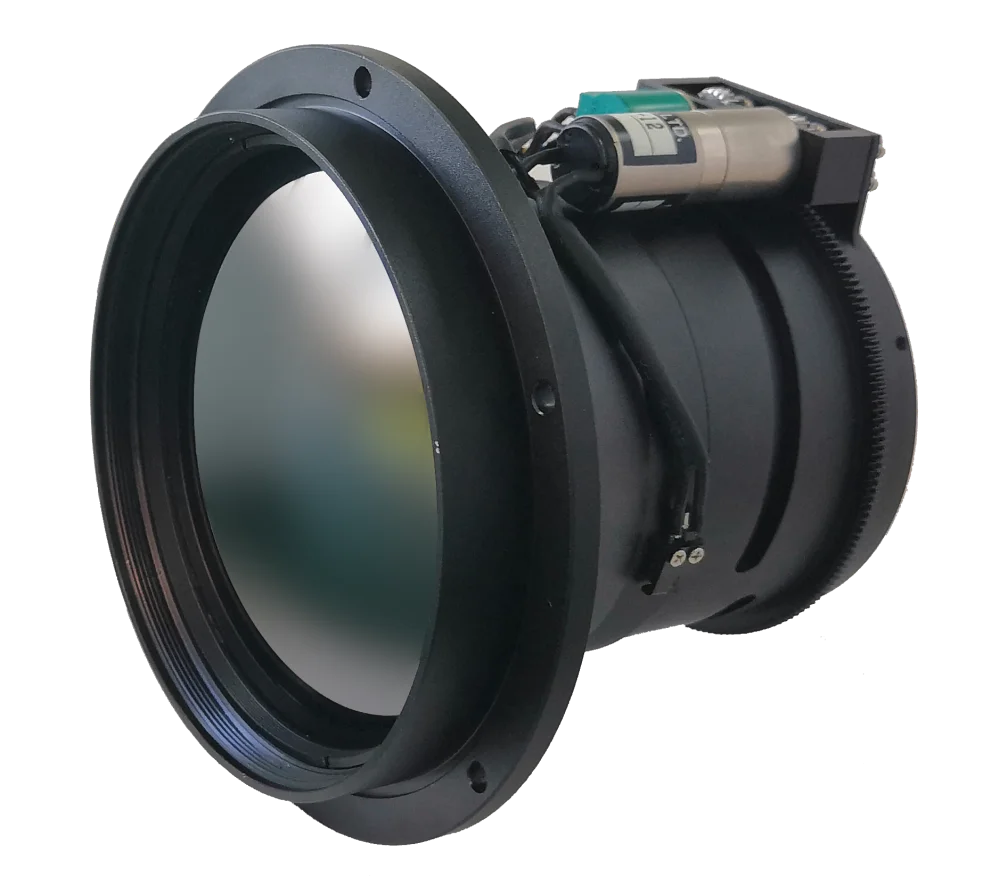 Uncooled Infrared Thermal Imaging Lenses Module Germanium Plano-Convex Structure Customizable OEM Support Plano Spherical