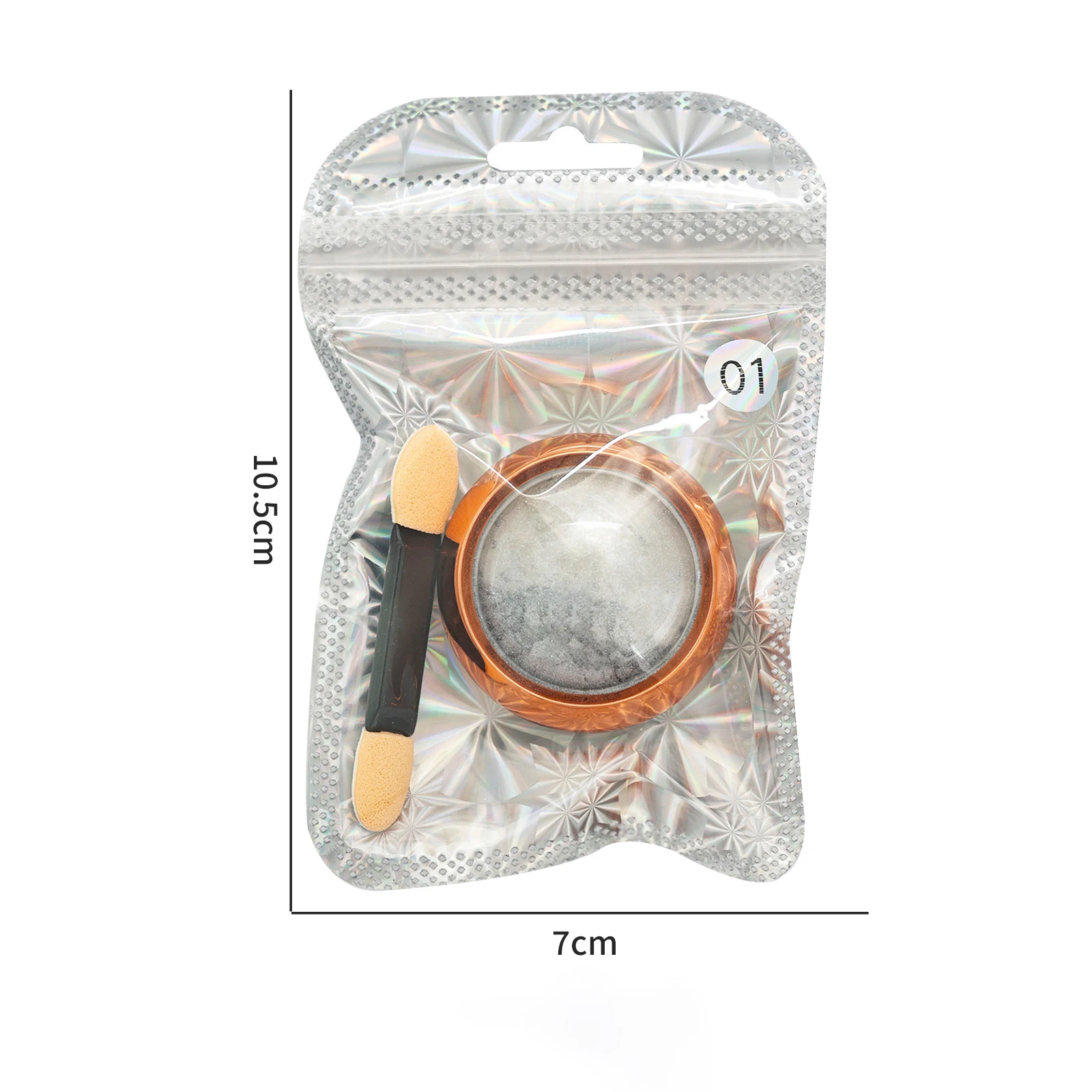 12 Colors Cat Eyes Nail Powder Chameleon Magnetic Powder 5D Cat Eye Effect Mirror Effect with Magnetic Stick for Velvet Nail Art