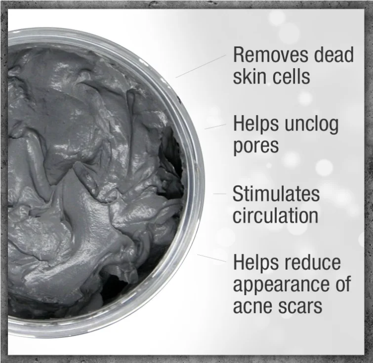 OEM/ODM Private Label Dead Sea Mud Mask Face and Skin Care Cosmetic Products for Women and Men