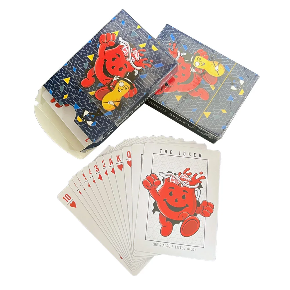 Paper Playing Card Deck Custom Poker Playing Cards