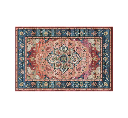 2024 new high quality  faux cashmere carpet Moroccan American light luxury living room thickened carpets