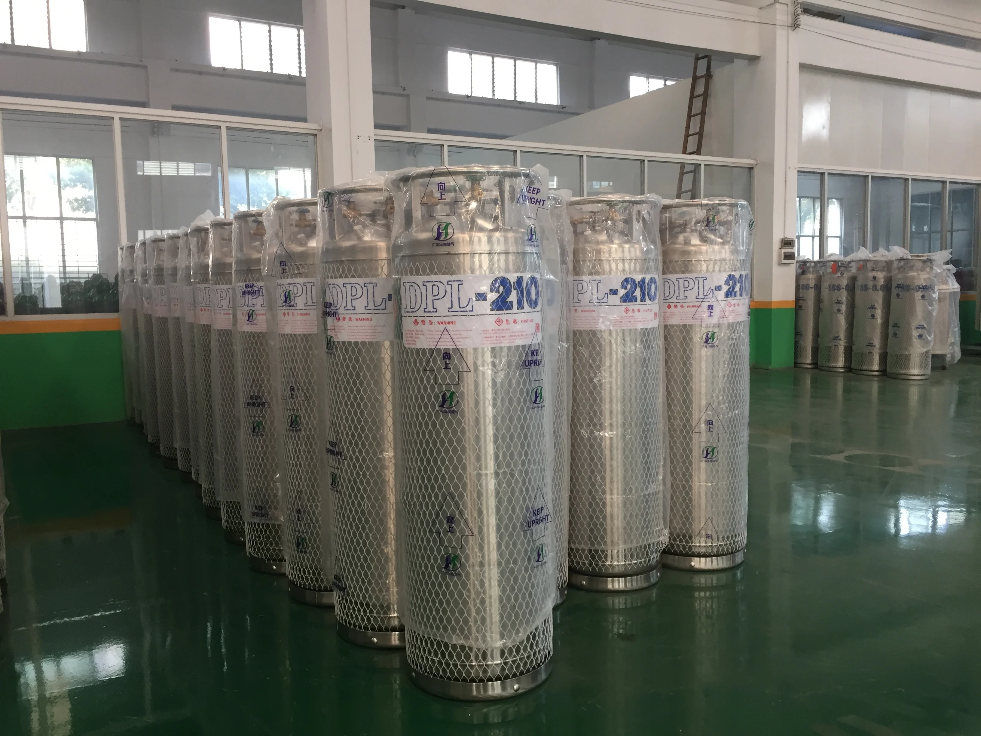 Цилиндр из нержавеющей стали для Девара жидкого азота 210L