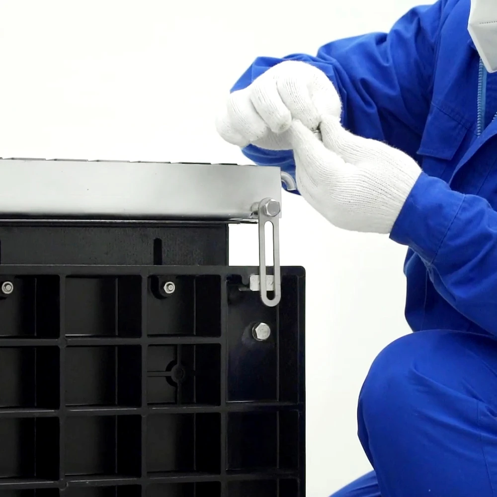 FCST-TH-SMC 100KN Axial Load  40KN Lateral Load Reinforced Plastic Square FRP SMC Manhole Chamber Box Backbone Vault