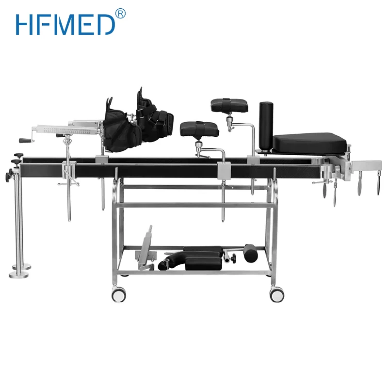 Carbon Fibre Orthopedic Traction Frame Multi-functional Traction Bed Table  Universal Used Orthopedic Operating Table