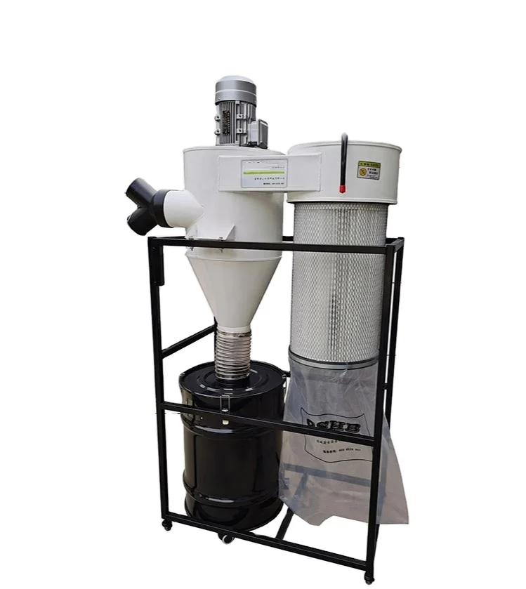 Завод 2HP 3HP 4HP 5HP 7HP деревообрабатывающий двойной бесшумный пылесборник циклон промышленный пылесос