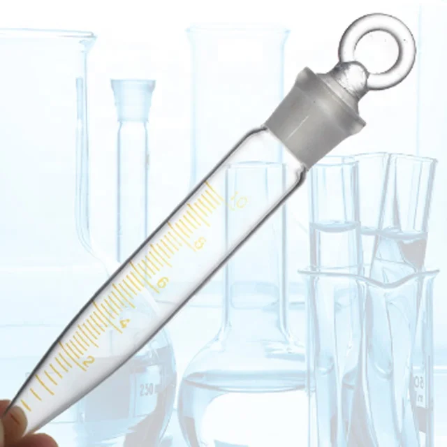 Lab Glass Conical Centrifuge Tube 15ml with Graduation