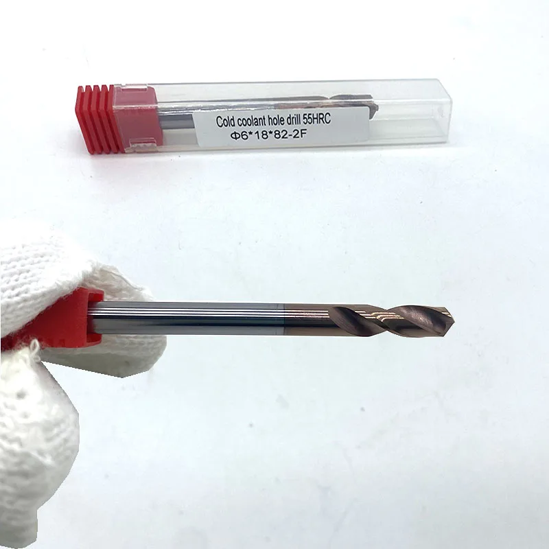 Big stock CNC mill cutter solid carbide internal coolant drill bit with highest quality